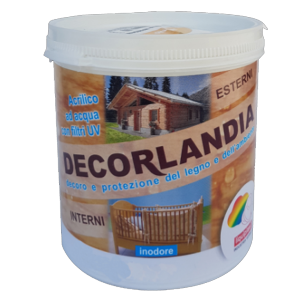 Decorlandia vernice trasparente lucida (750ml)